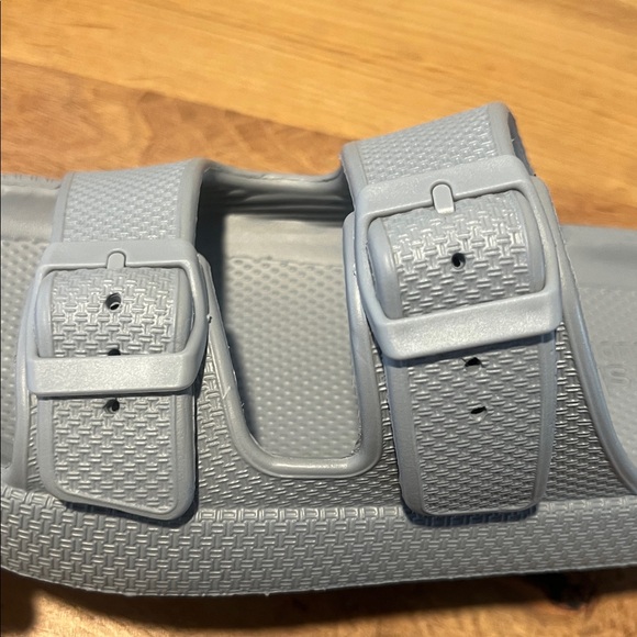 NEW Beach Slides by J/Slides Grey Eva SoCool Platform Slides Size 8 - Picture 5 of 12